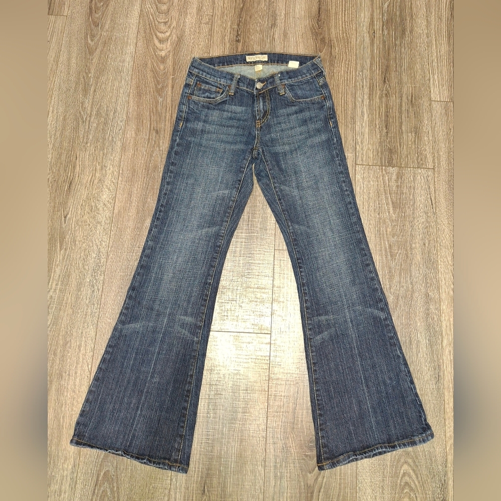Stetson Women's Flare Blue Jeans Size 0 Short